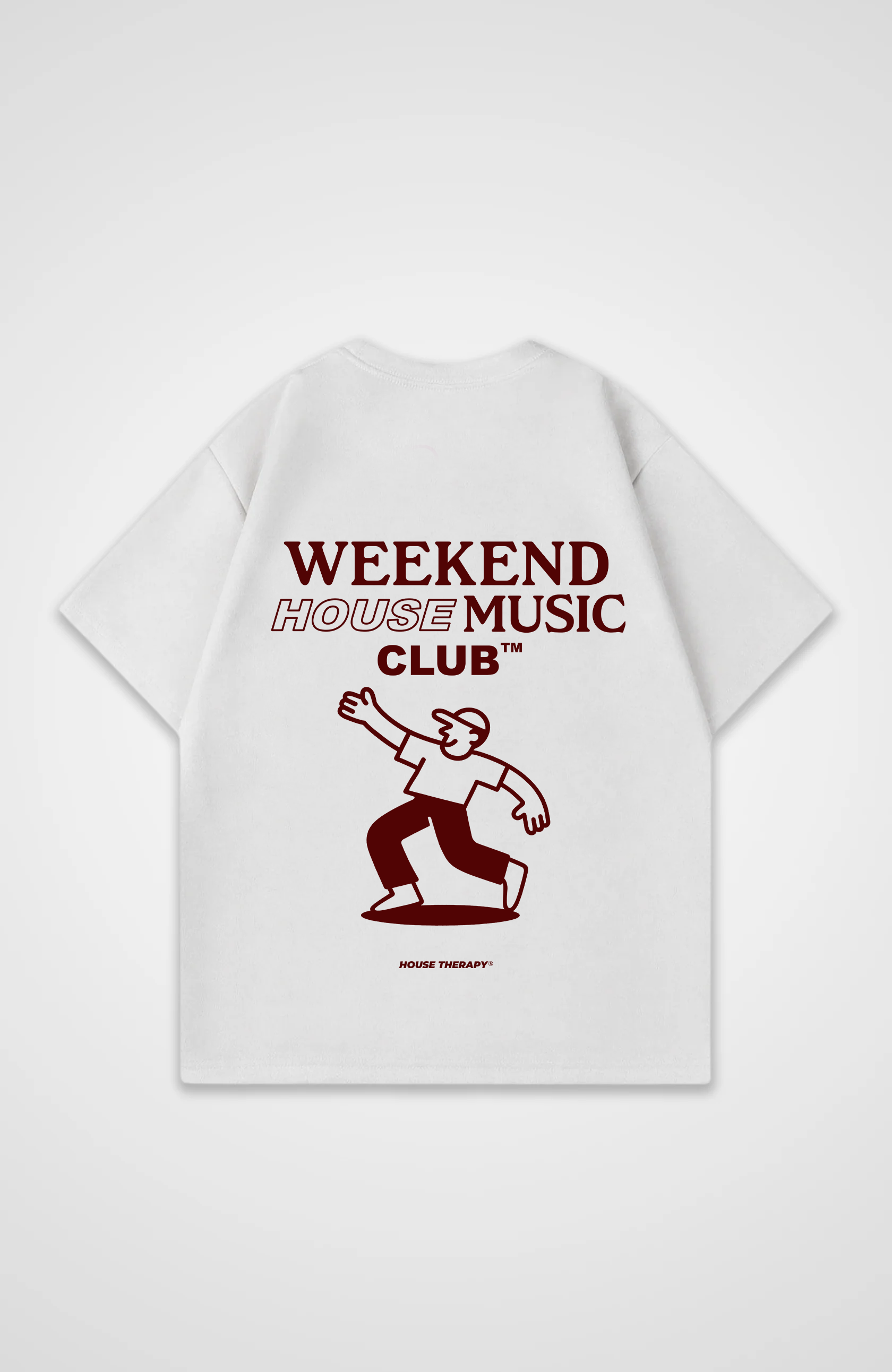 Weekend House Music Club Oversized Shirt