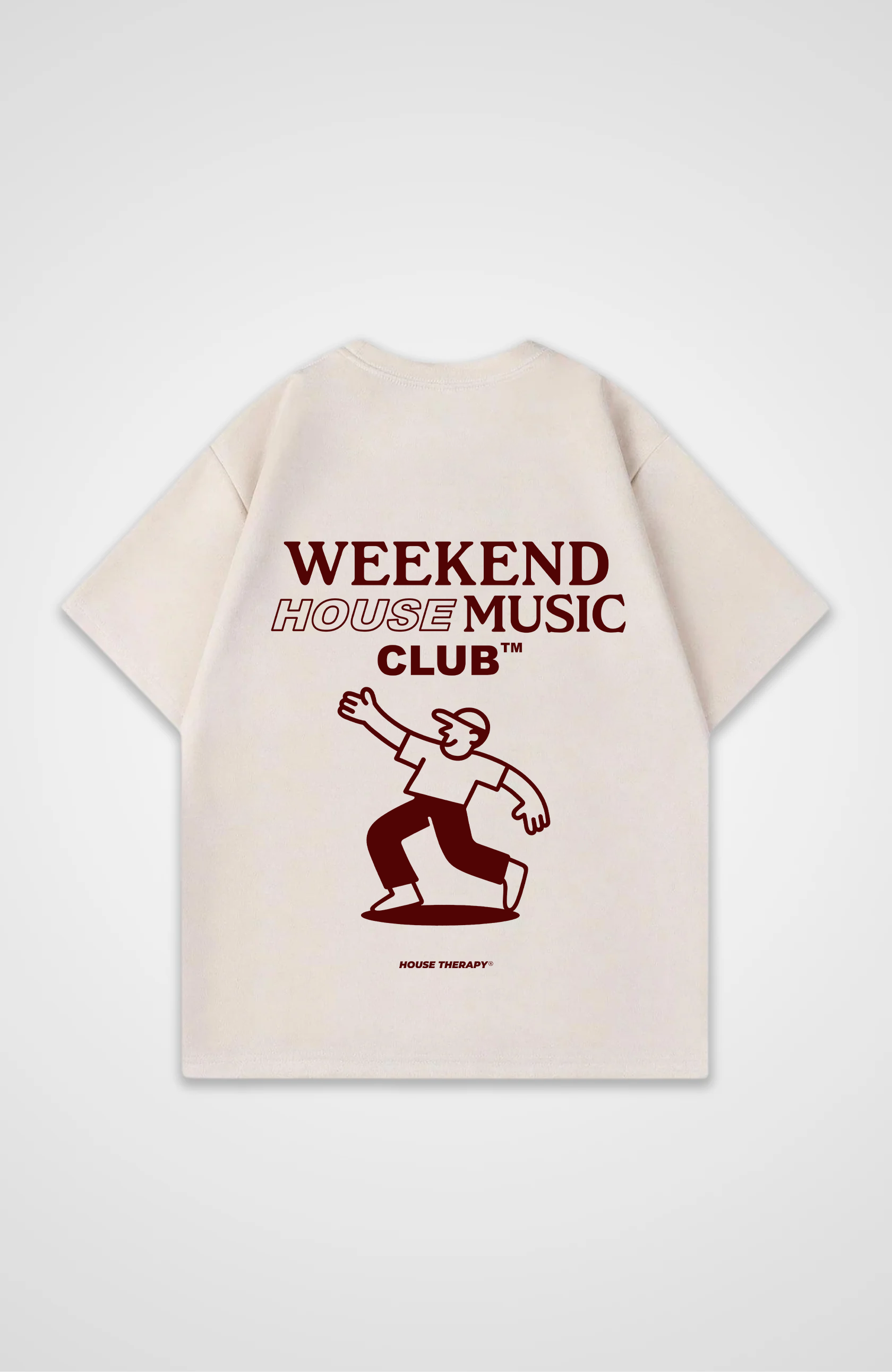 Weekend House Music Club Oversized Shirt