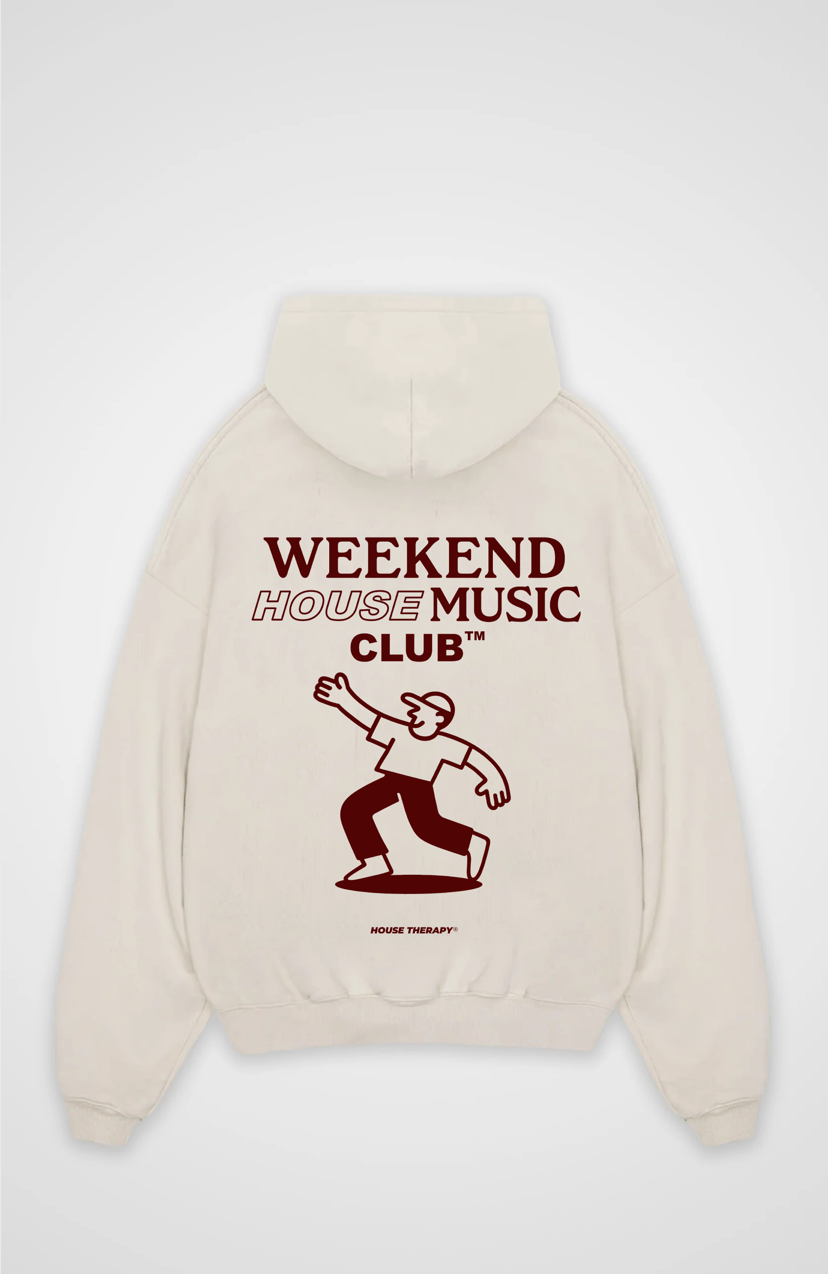 Weekend House Music Oversized Hoodie