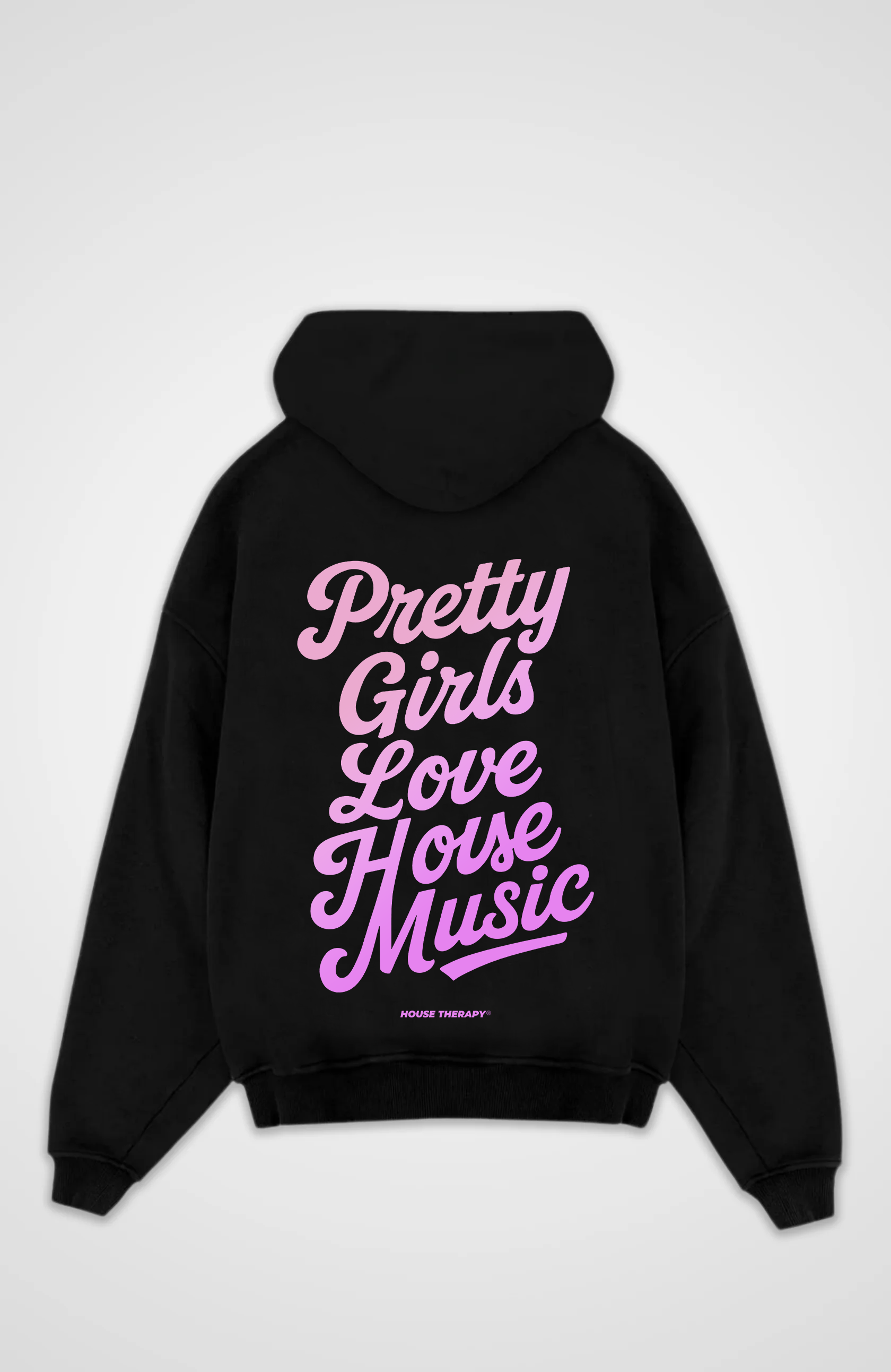 Pretty Girls love House Music Oversized Hoodie