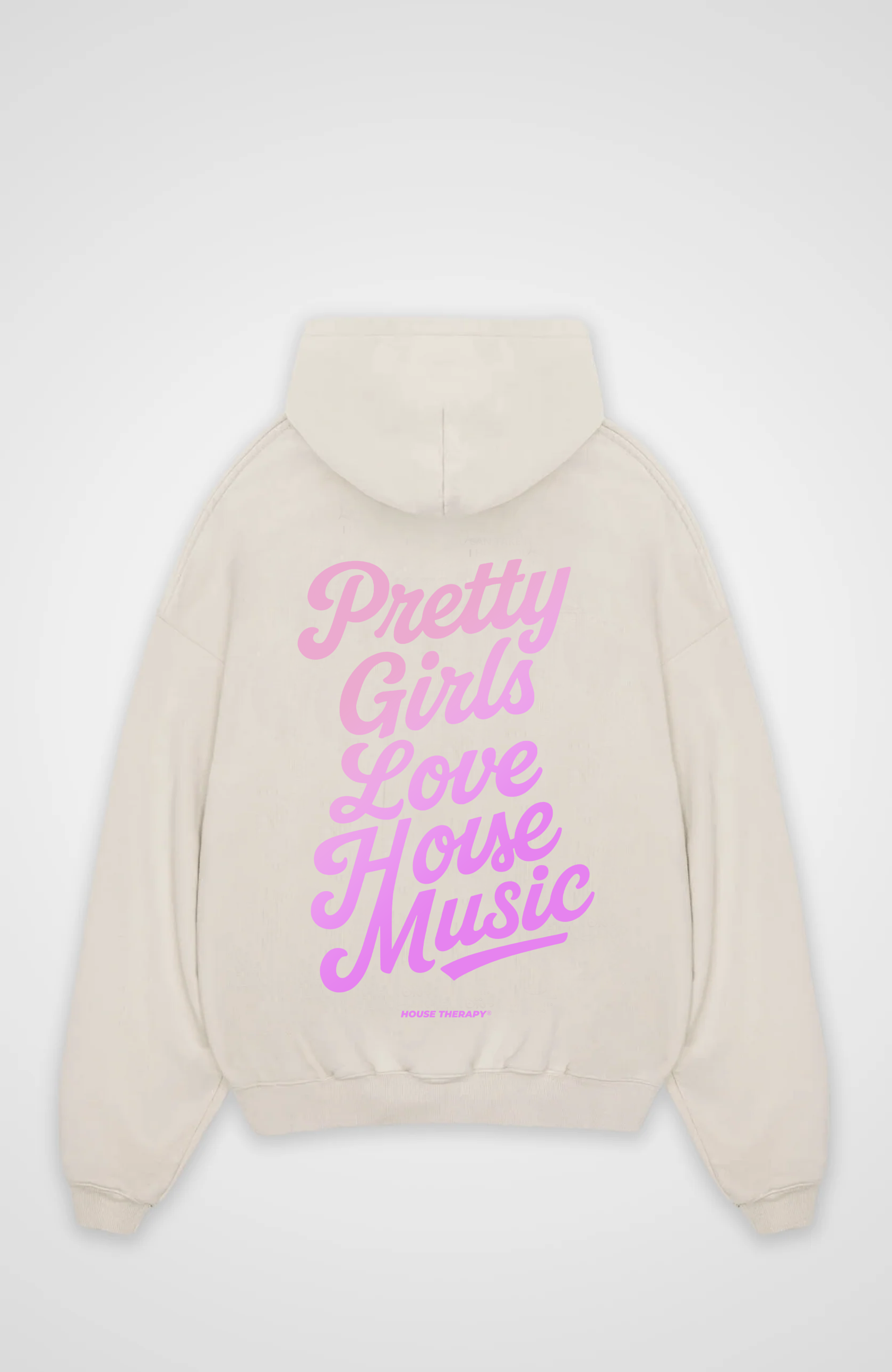 Pretty Girls love House Music Oversized Hoodie