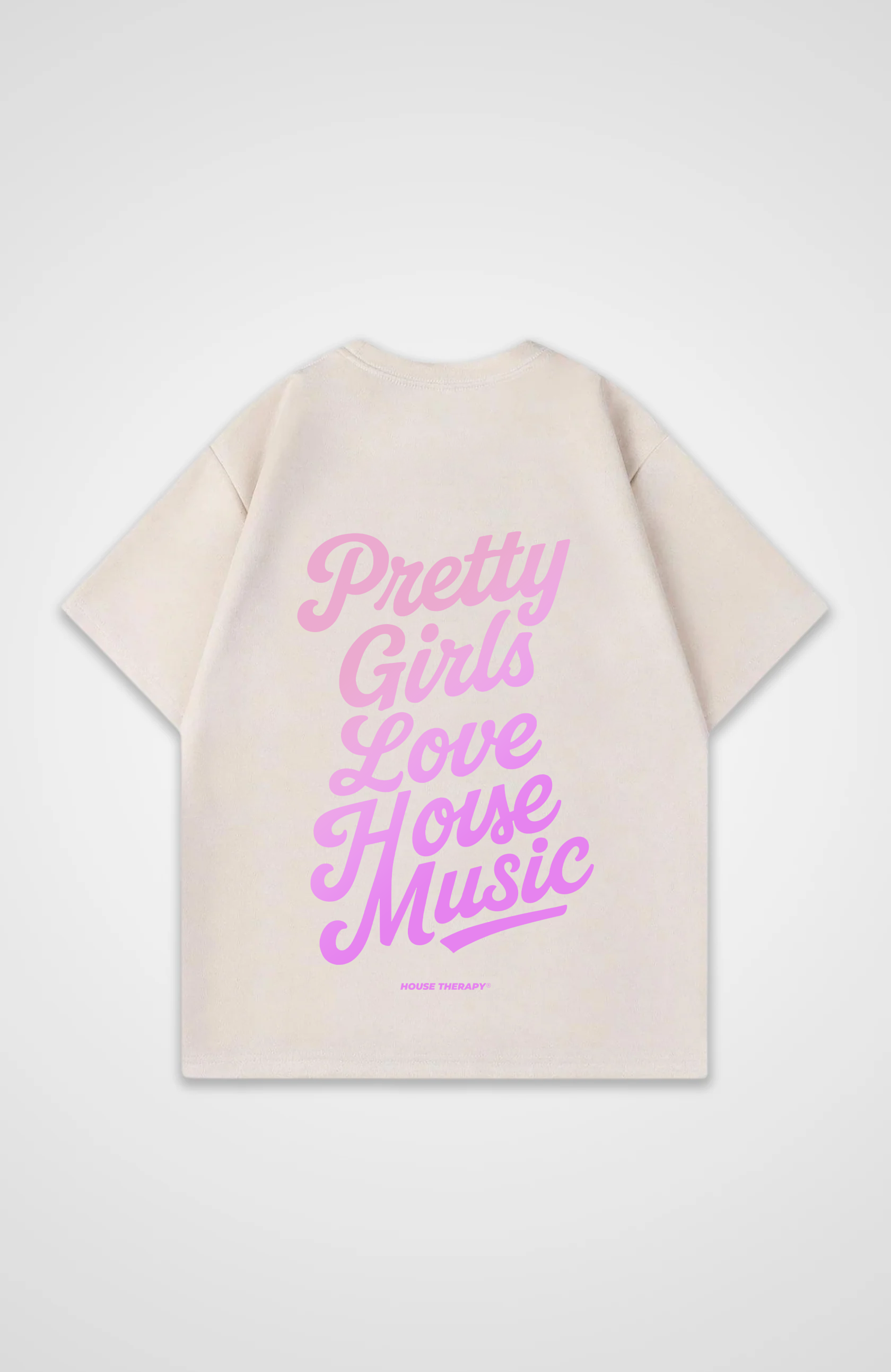 Pretty Girls love House Music Oversized Shirt