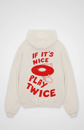 If its nice play it twice Oversized Hoodie